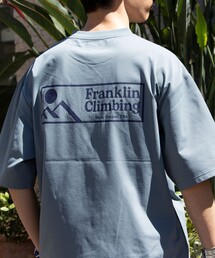 【限定展開】【Franklin Climbing/フランクリンクライミング】グラフィック バックプリント 半袖Tシャツ