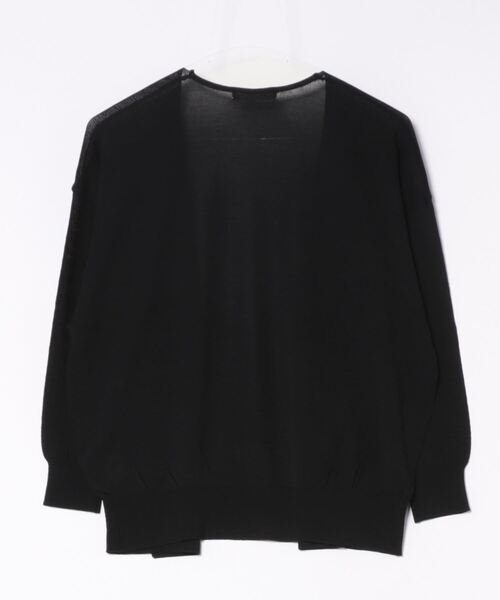 M.deux（エムドゥ）の「〈UV加工トッパーカーデ〉（カーディガン/ボレロ・レディース・ピンク/オフホワイト/ブルー/ブラック・MEDIUM）」の18枚目の写真