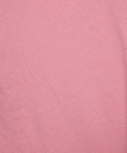 BABYLONE（バビロン）の「コットンリネン天竺Tシャツ（Tシャツ/カットソー・レディース・オフホワイト/ピンク/チャコール・フリー）」の16枚目の写真