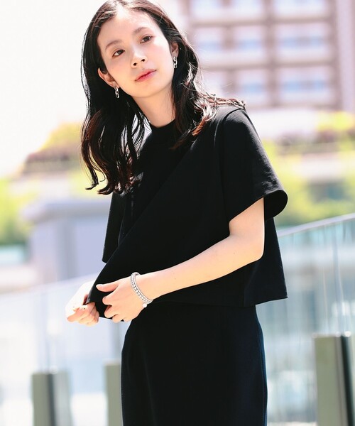 【Demi-Luxe / デミルクス】新品未使用✨タグ付 カットソー トップス Demi-Luxe BEAMS（デミルクス ビームス）バイカラーブラウス