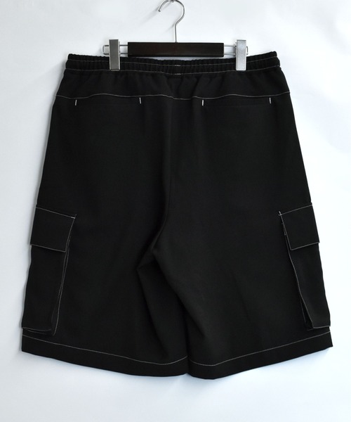 Starting Over(スターティングオーバー)の「stitching cargo shorts/ステッチング カーゴショーツ(カーゴパンツ・メンズ・チャコールグレー/ブラック/カーキ・M/L/XL)」の4枚目の写真