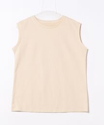 PICCIN | 【WEB限定】USAコットン×OE天竺スリーブレスプルオーバー(Tシャツ/カットソー)