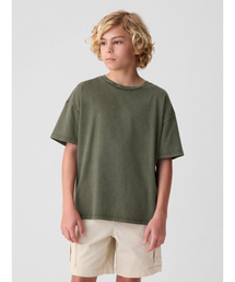 GAP | リラックス ウォッシュ ジャージー Tシャツ (キッズ)(Tシャツ/カットソー)