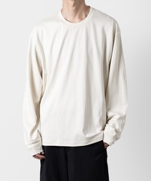 アタッチメント　　長袖Tシャツ ATTACHMENT(アタッチメント)】COTTON DOUBLE FACESLIM FIT L-S