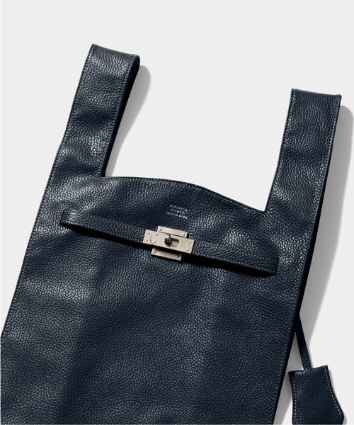 バッグ large market bag in shrink leather large market bag in shrink leather – beautiful people online