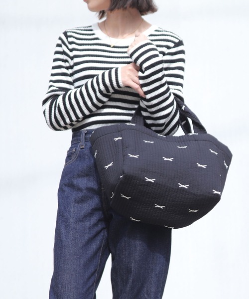 まぁちゃん様オーダー ヌビバッグ ミント ジュニパー リボン