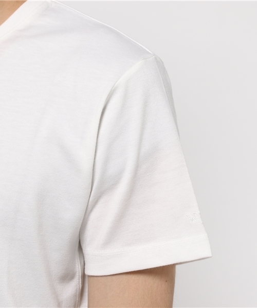 wjk（ダヴルジェイケイ）の「wjk/ダブルジェイケイ/New Basic V-Neck Tee （Tシャツ/カットソー・メンズ・ブラック/ネイビー/ホワイト/グレー・SMALL/LARGE/MEDIUM/X-LARGE）」の14枚目の写真