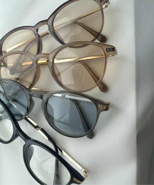 lawgy(ラウジー)の「combination boston sunglasses / コンビネーションボストンサングラス(サングラス・レディース・ブラック/グレー/ブラウン/ベージュ・FREE)」の5枚目の写真
