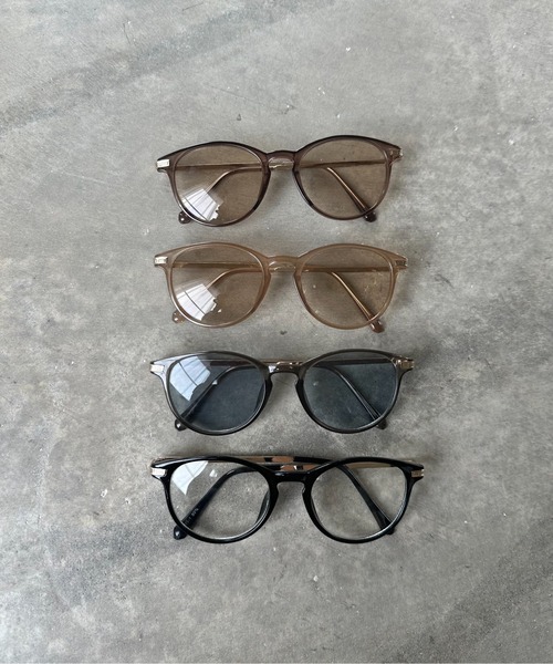 lawgy(ラウジー)の「combination boston sunglasses / コンビネーションボストンサングラス(サングラス・レディース・ブラック/グレー/ブラウン/ベージュ・FREE)」の11枚目の写真