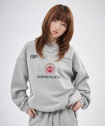 MSG（エムエスジー）の「【SET-UP着用可能】オーバーサイズドローコードゲームスウェット ゲームシャツ サッカーシャツ ユニフォームTシャツ ヘビーウエイト 長袖（スウェット）」