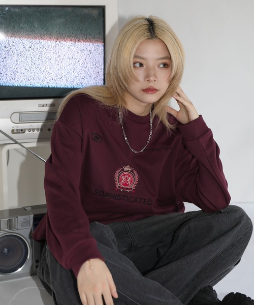 【SET-UP着用可能】オーバーサイズドローコードゲームスウェット ゲームシャツ サッカーシャツ ユニフォームTシャツ 裏毛360gヘビーウエイト 長袖（スウェット）｜MSG（エムエスジー）