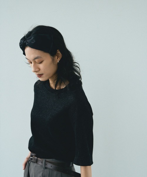 marjour(マージュール)の「GLITTER TEE(Tシャツ/カットソー・レディース・ブラック/シルバー・M)」の18枚目の写真
