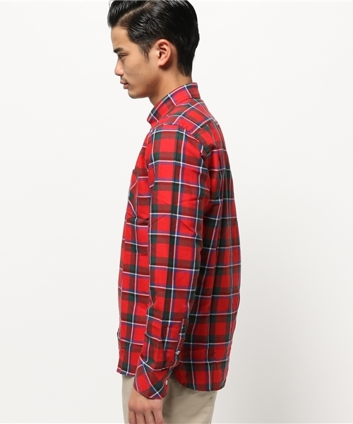 WEGO（ウィゴー）の「WEGO/スタンダードオックスボタンダウンシャツ（シャツ/ブラウス・メンズ・その他1/ホワイト/その他2/ネイビー・LARGE/MEDIUM）」の6枚目の写真