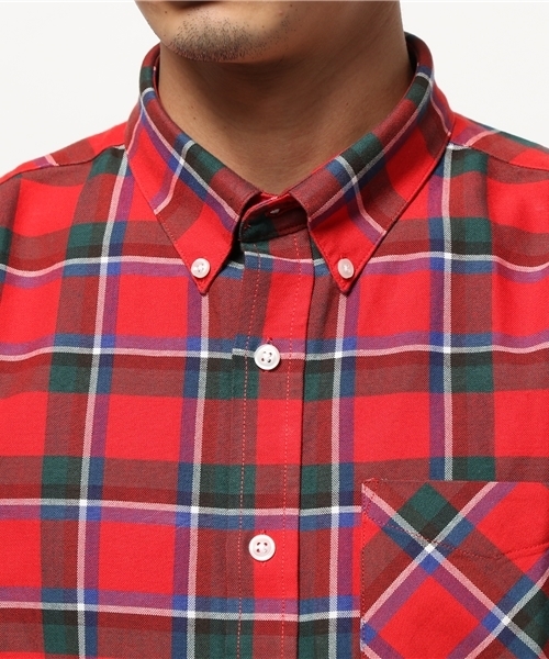 WEGO（ウィゴー）の「WEGO/スタンダードオックスボタンダウンシャツ（シャツ/ブラウス・メンズ・その他1/ホワイト/その他2/ネイビー・LARGE/MEDIUM）」の8枚目の写真