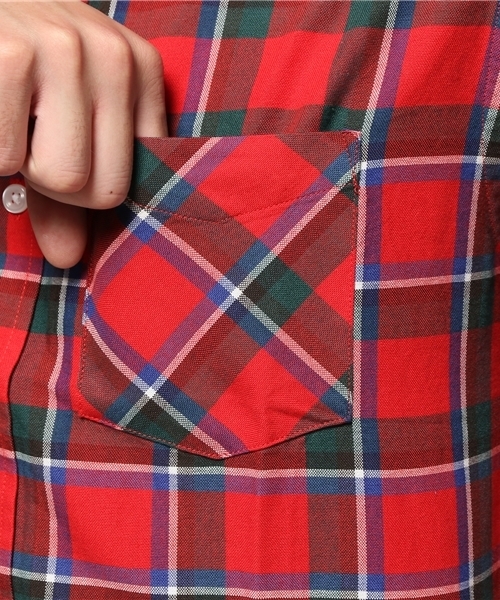 WEGO（ウィゴー）の「WEGO/スタンダードオックスボタンダウンシャツ（シャツ/ブラウス・メンズ・その他1/ホワイト/その他2/ネイビー・LARGE/MEDIUM）」の9枚目の写真