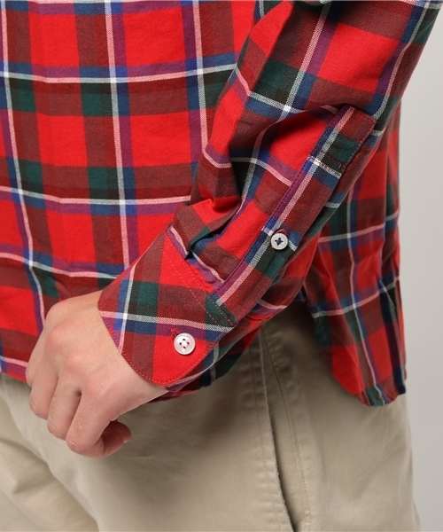 WEGO（ウィゴー）の「WEGO/スタンダードオックスボタンダウンシャツ（シャツ/ブラウス・メンズ・その他1/ホワイト/その他2/ネイビー・LARGE/MEDIUM）」の10枚目の写真