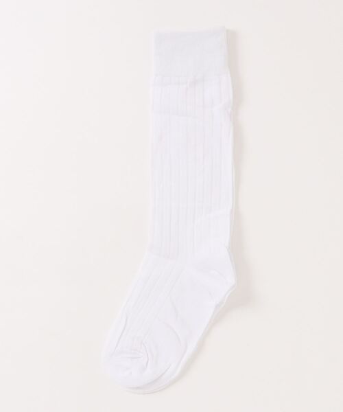 BARELY BLUE(ベアリーブルー)の「【 BARELY BLUE / ベアリーブルー 】 ロング リブ ストライプ ソックス(ソックス/靴下・レディース・ホワイト/ライトグレー/チャコールグレー/ブラック・FREE)」の9枚目の写真