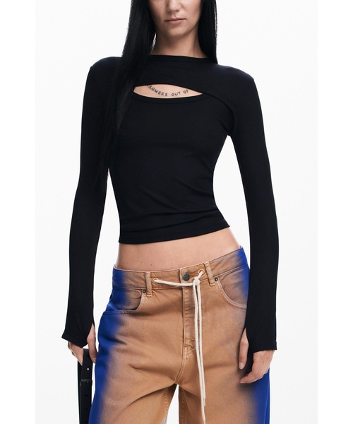 セール】【Desigual×Maitrepierre】バイカラーワイドパンツ（その他