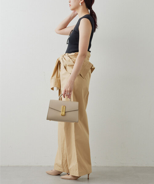 GALLARDAGALANTE（ガリャルダガランテ）の「ジャンプスーツ（つなぎ/オールインワン・レディース・ネイビー/ベージュ・FREE）」の10枚目の写真