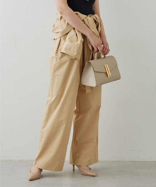 GALLARDAGALANTE（ガリャルダガランテ）の「ジャンプスーツ（つなぎ/オールインワン・レディース・ネイビー/ベージュ・FREE）」の12枚目の写真