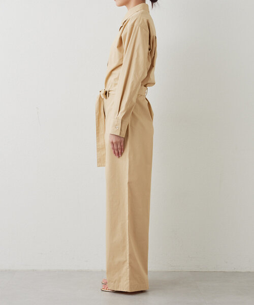 GALLARDAGALANTE（ガリャルダガランテ）の「ジャンプスーツ（つなぎ/オールインワン・レディース・ネイビー/ベージュ・FREE）」の16枚目の写真