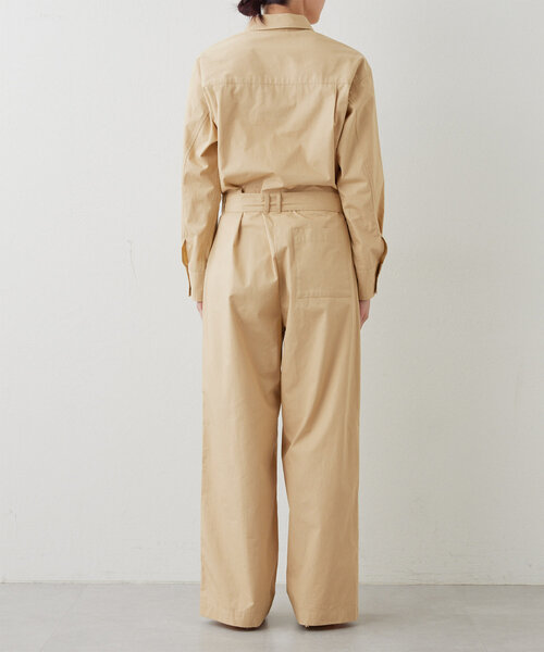 GALLARDAGALANTE（ガリャルダガランテ）の「ジャンプスーツ（つなぎ/オールインワン・レディース・ネイビー/ベージュ・FREE）」の17枚目の写真