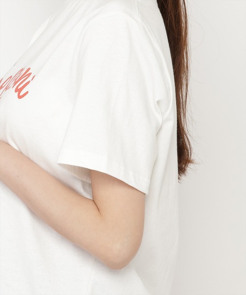 REDYAZEL（レディアゼル）の「Negroni ロゴプリントＴシャツ（Tシャツ/カットソー・レディース・オフホワイト/ブラック/ピンク・FREE）」の8枚目の写真