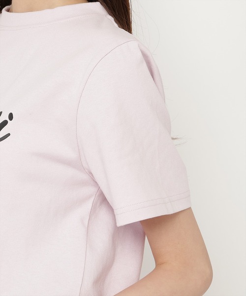 REDYAZEL（レディアゼル）の「Negroni ロゴプリントＴシャツ（Tシャツ/カットソー・レディース・オフホワイト/ブラック/ピンク・FREE）」の20枚目の写真