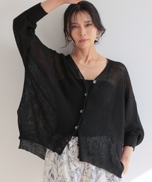 BARNYARDSTORM | BARNYARDSTORM / リネンモスステッチニット(カーディガン/ボレロ)