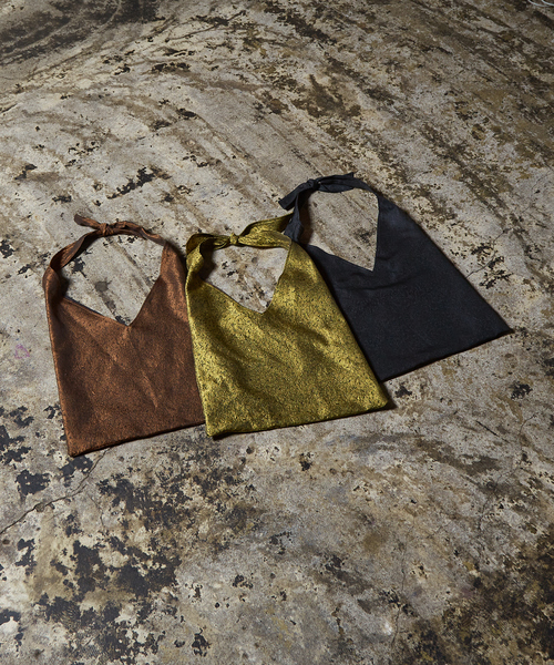 NOMINE(ノミネ)の「ジャガード バッグ(トートバッグ・レディース・マスタード/ブラウン/ブラック・フリー)」の8枚目の写真