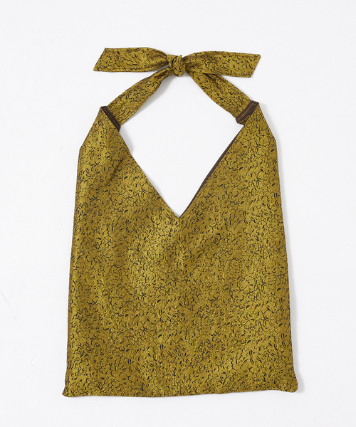 NOMINE(ノミネ)の「ジャガード バッグ(トートバッグ・レディース・マスタード/ブラウン/ブラック・フリー)」の9枚目の写真