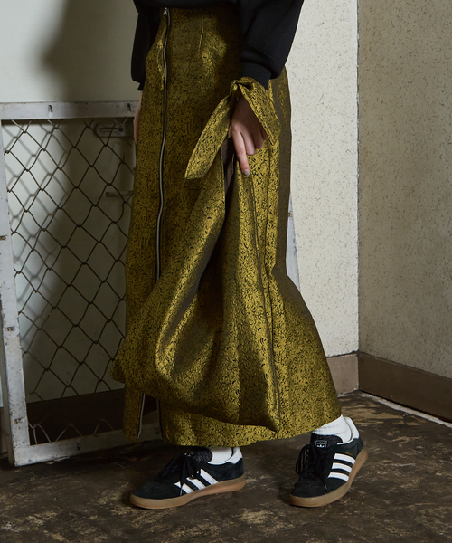 NOMINE(ノミネ)の「ジャガード バッグ(トートバッグ・レディース・マスタード/ブラウン/ブラック・フリー)」の21枚目の写真