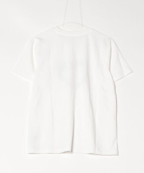 leune(ルネ)の「リボンハートプリントTシャツ(Tシャツ/カットソー・レディース・オフホワイト/ブラック・FREE)」の3枚目の写真