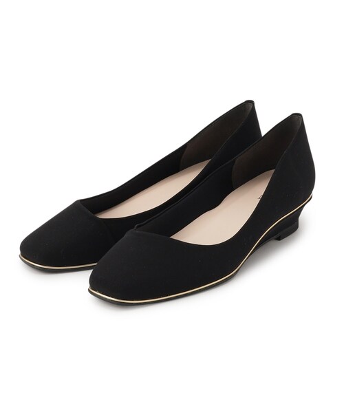 日本製ESPERANZA スクエアウェッジパンプス ESPERANZA パンプス スクエアウェッジパンプス : ZOZOTOWN Yahoo