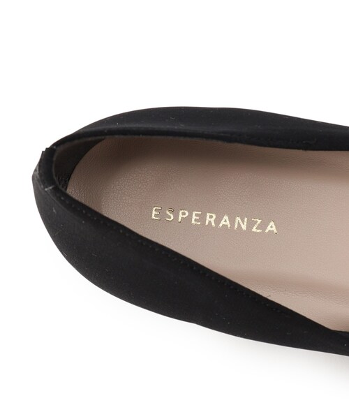 セール】スクエアウェッジパンプス（パンプス）｜ESPERANZA