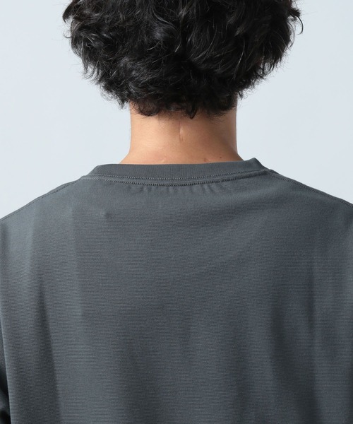 BAYFLOW(ベイフロー)の「ベーシックフライス半袖Tシャツ(Tシャツ/カットソー・メンズ・チャコールグレー/ブラック/オフホワイト・MEDIUM/LARGE)」の10枚目の写真