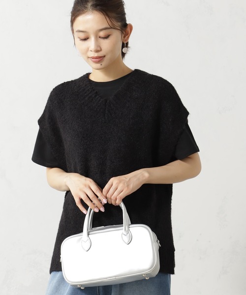 FOUND GOOD（ファウンドグッド）の「レクタングルバッグ（ボストンバッグ・レディース・ブラック/グレー系2/ブルー系5・FREE）」の7枚目の写真