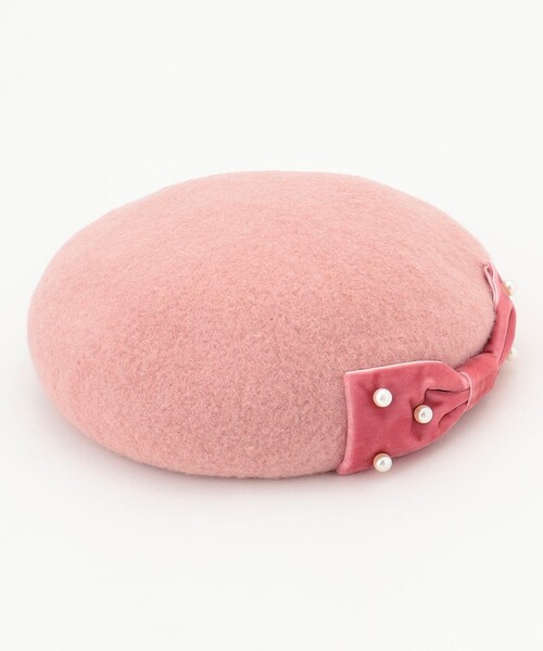 パールリボンベレー帽（ハンチング/ベレー帽）｜ANY（エニィ）の