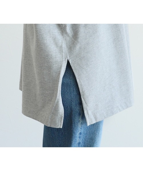 reca（レカ）の「スパゲッティおばけ刺繍＆プリント BIGロンTシャツ（Tシャツ/カットソー・レディース・オフホワイト/トップグレー/キナリ・FREE）」の20枚目の写真