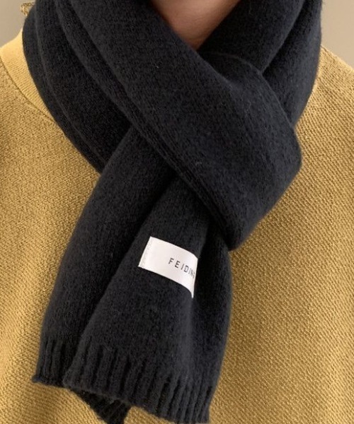 REBALANCE（リバランス）の「ベーシックカラバリシンプルマフラー（マフラー・メンズ・A/G/F/E/D/C/B/I/H・ONE SIZE）」の2枚目の写真