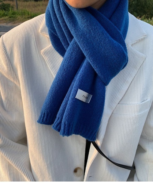 REBALANCE（リバランス）の「ベーシックカラバリシンプルマフラー（マフラー・メンズ・A/G/F/E/D/C/B/I/H・ONE SIZE）」の4枚目の写真