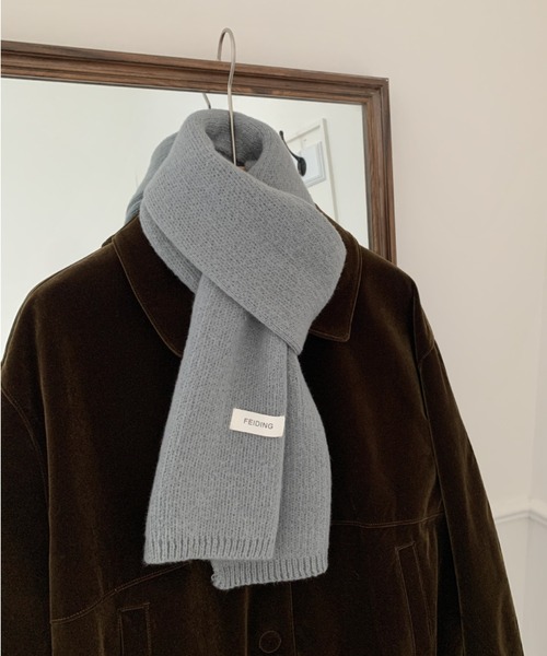 REBALANCE（リバランス）の「ベーシックカラバリシンプルマフラー（マフラー・メンズ・A/G/F/E/D/C/B/I/H・ONE SIZE）」の5枚目の写真