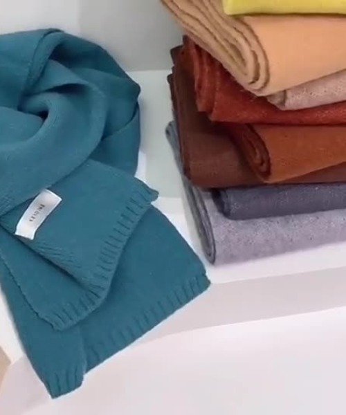 REBALANCE（リバランス）の「ベーシックカラバリシンプルマフラー（マフラー・メンズ・A/G/F/E/D/C/B/I/H・ONE SIZE）」の12枚目の写真