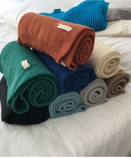 REBALANCE（リバランス）の「ベーシックカラバリシンプルマフラー（マフラー・メンズ・A/G/F/E/D/C/B/I/H・ONE SIZE）」の13枚目の写真