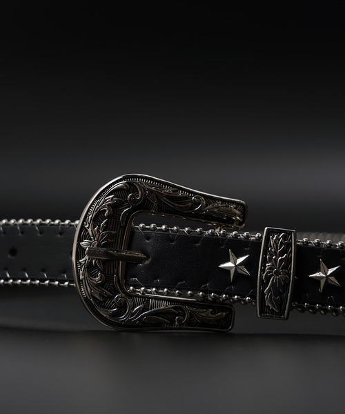 GLARE】スター スタッズ ベルト / Star Studs Belt（ベルト）｜GLARE