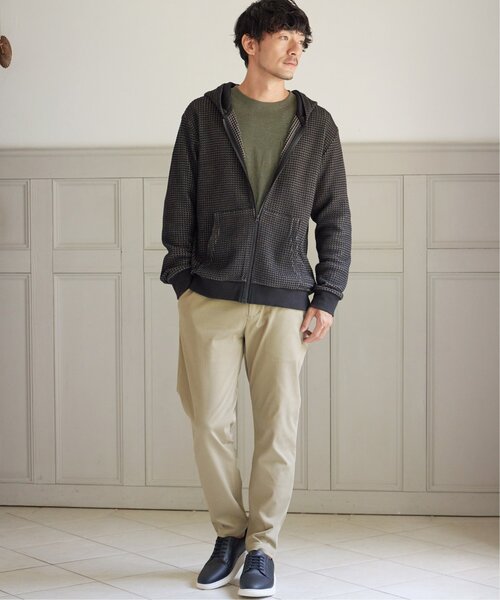 ikka（イッカ）の「GOKU楽パンツ EASY STRETCH テーパード（その他パンツ・メンズ・ネイビー/グレー/ベージュ/ブラック・XL/L/M/S）」の9枚目の写真