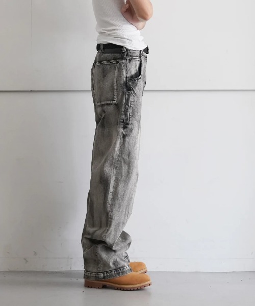 【関税込】entire studios Gem low-rise wide-leg jeansパンツ Gem low-rise wide-leg jeans in blue - Entire Studios | Mytheresa
