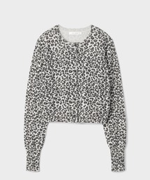 LEPSIM | 【FOR I SERIES】5ゲージアニマル柄ニットカーディガン　151270(カーディガン/ボレロ)