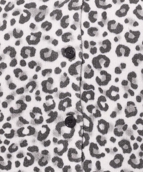 LEPSIM（レプシィム）の「【FOR I SERIES】5ゲージアニマル柄ニットカーディガン　151270（カーディガン/ボレロ・レディース・グレー/ベージュ・FREE）」の10枚目の写真