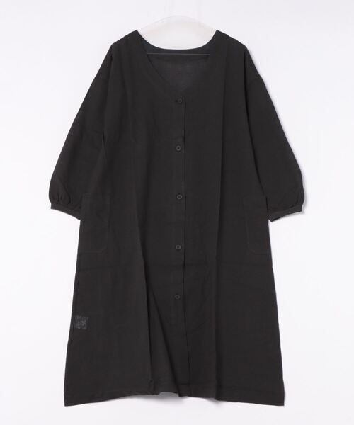 セール】コットンリネン2way割烹着ロングエプロン（エプロン